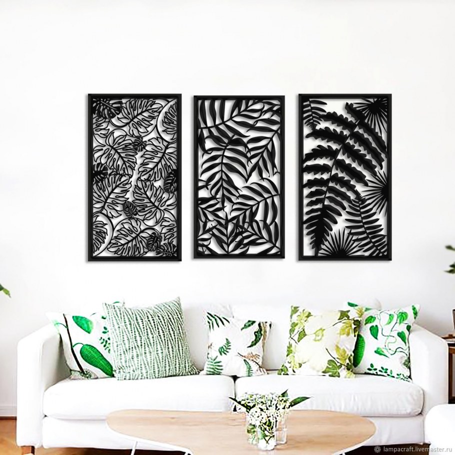 Современный декор стен