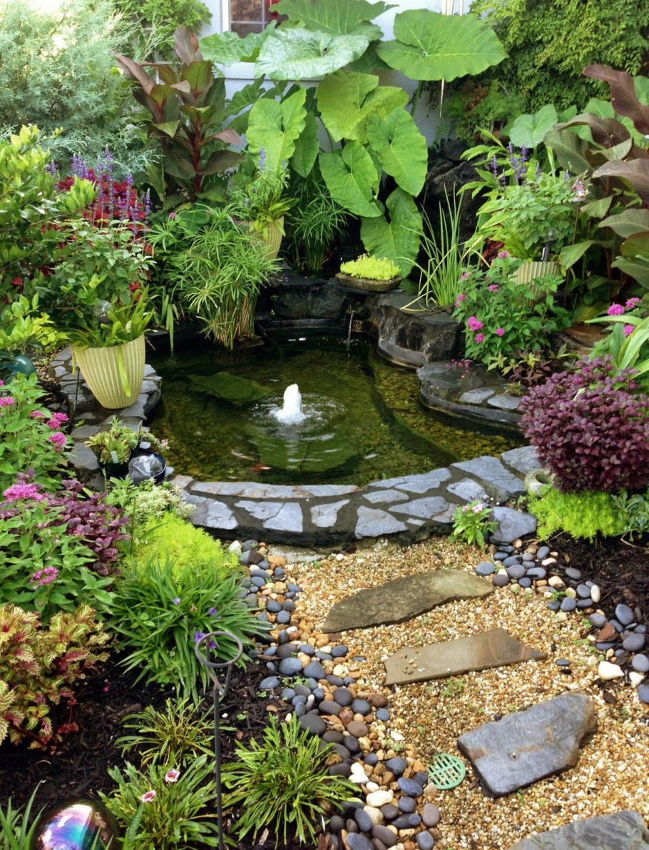 Огородный прудик