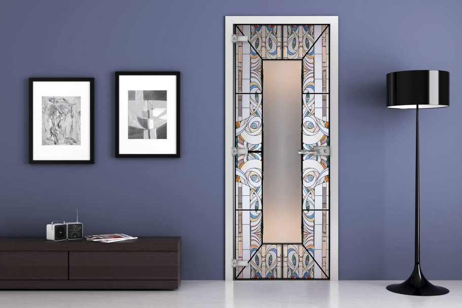 Двери межкомнатные стеклянные матовые