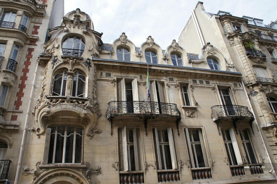 Ар нуво во Франции архитектура