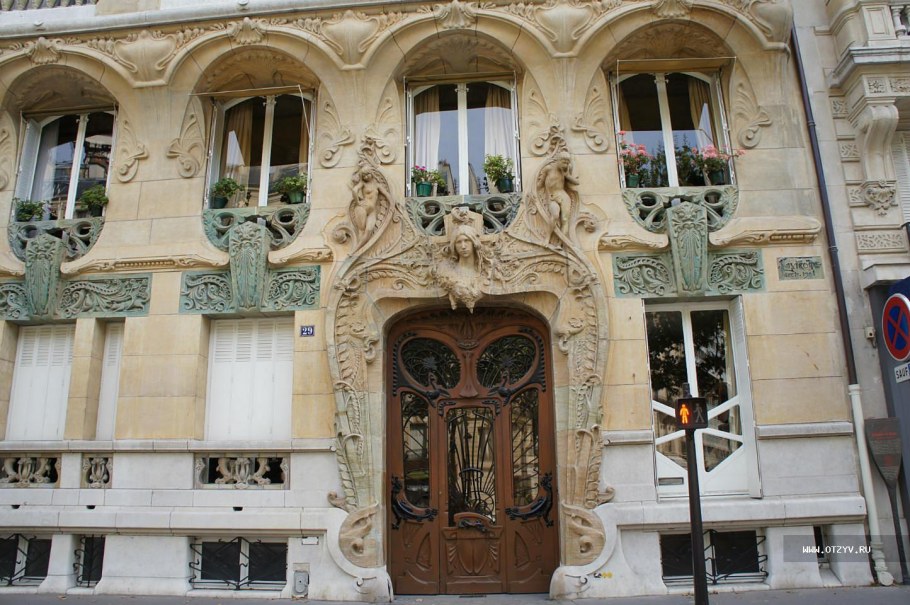 Архитектура ар нуво в Париже