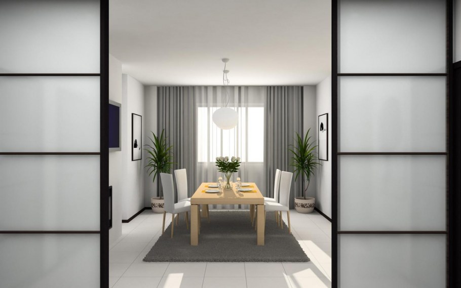 Раздвижные двери в интерьере