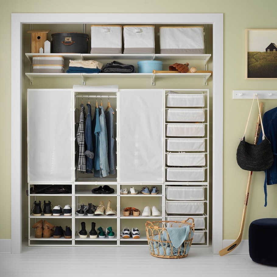 Сетчатые гардеробные аристо