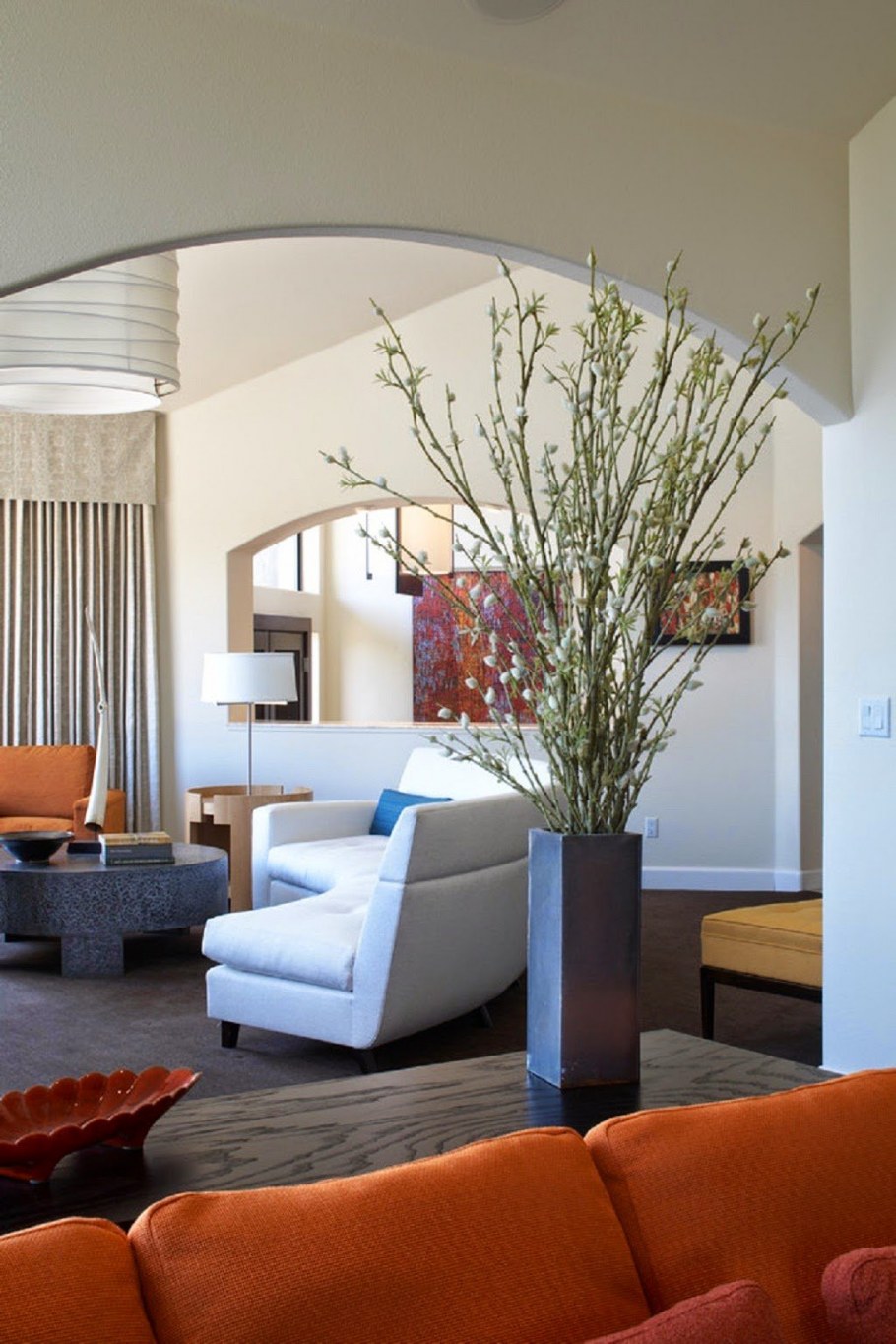 Вазы в интерьере