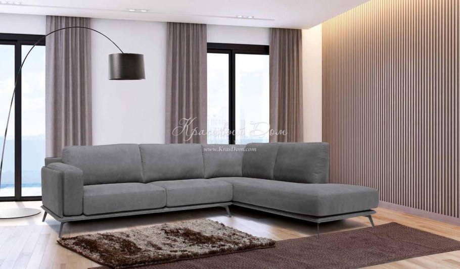 Коричневый диван