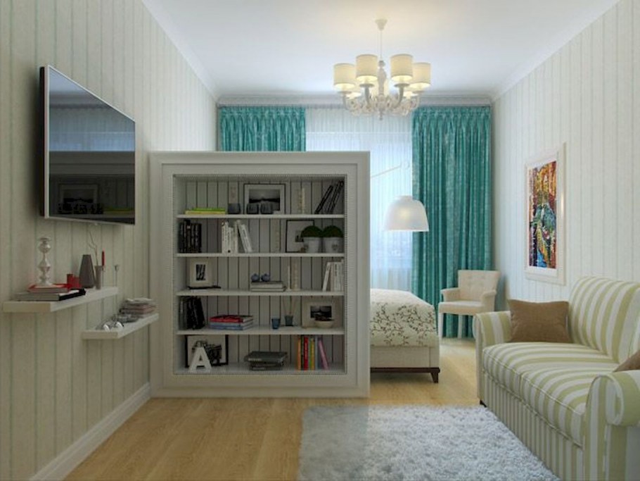 Расстановка мебели в зале хрущевки