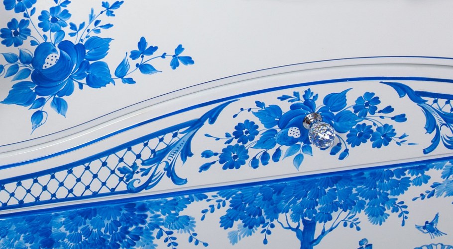 Гжель в интерьере