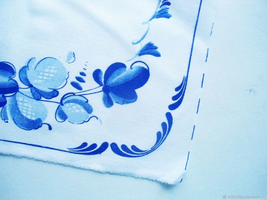 Гжель лента