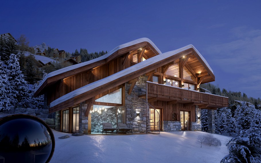 Chalet Courchevel Exterior