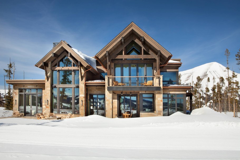 Шале в современном стиле экстерьер