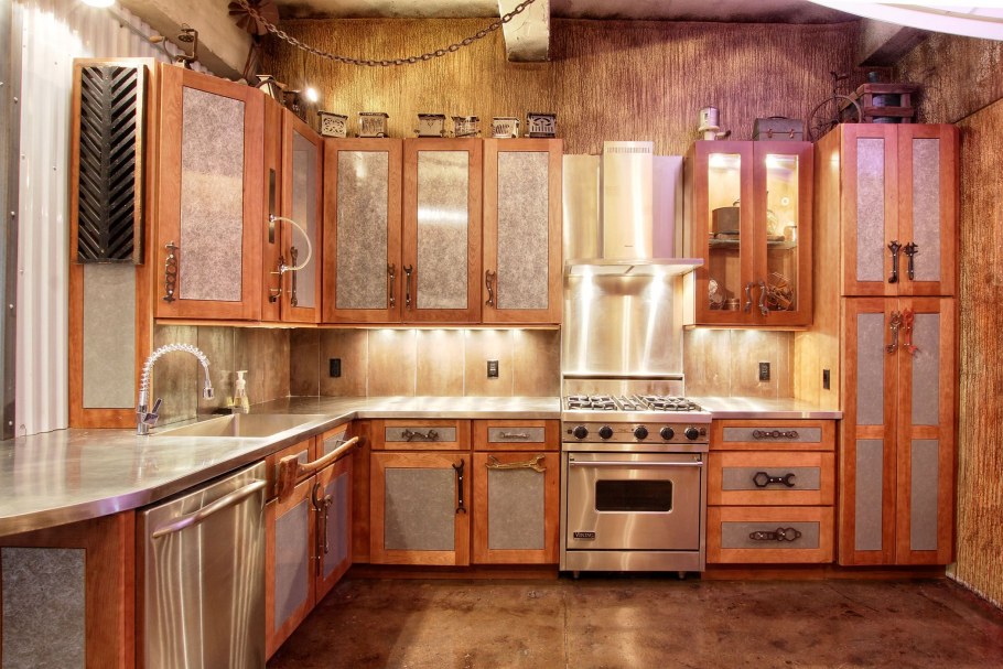 Стимпанк стиль интерьера квартиры