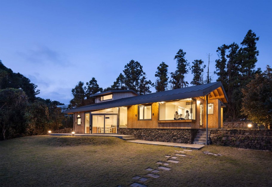 Корейский дом современный снаружи