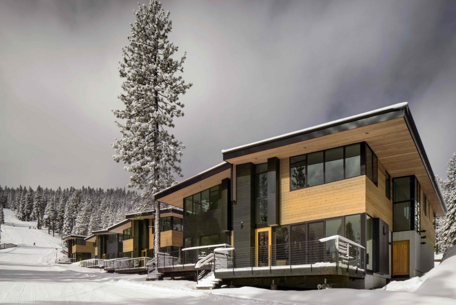 Современное Contemporary Chalet Architecture