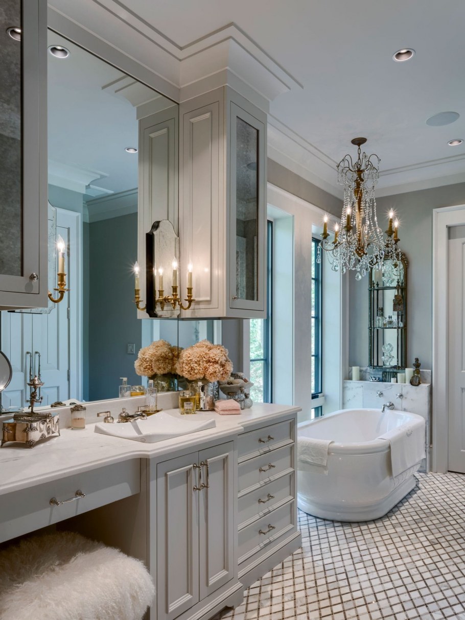 Ванные комнаты в американском стиле