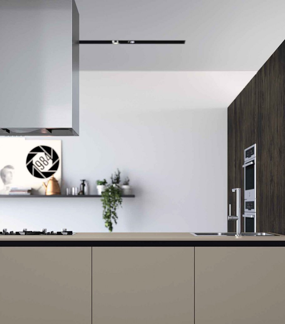 Белая кухня Италия Модерн