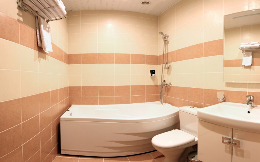 Ванная комната обычная русская