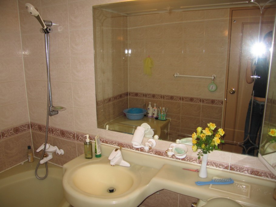 Ванные с обычным ремонтом