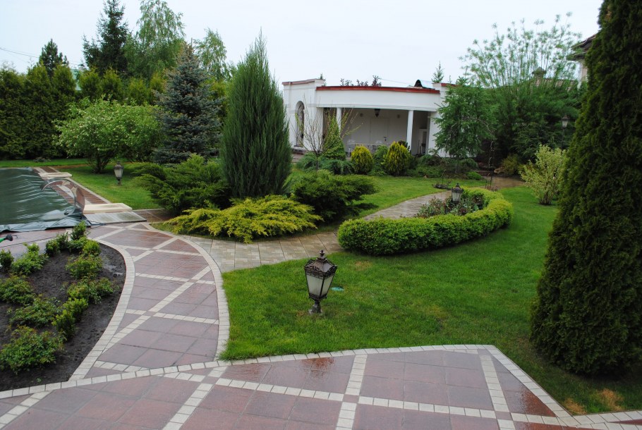 Перголы в сады Англии