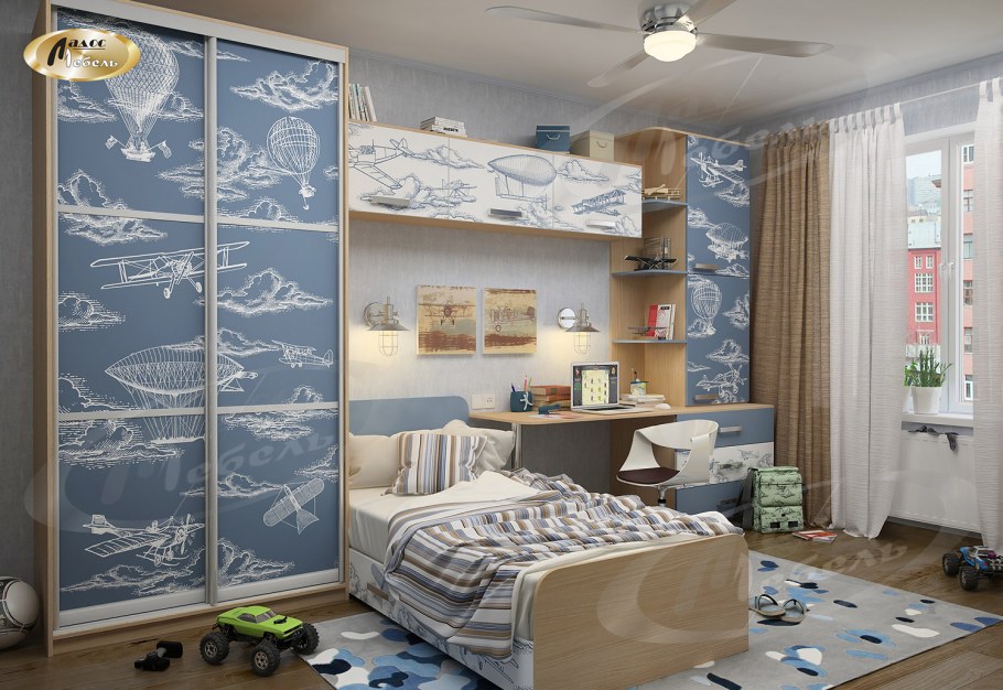 Модульная детская Юниор-2 Марибель