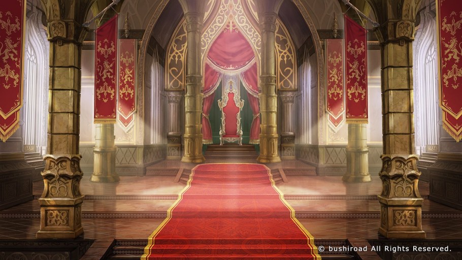 Дворец Дракулы Тронный зал