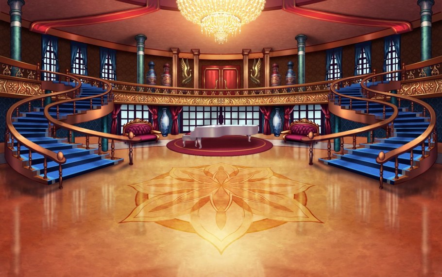 Бальный зал аниме во Дворце