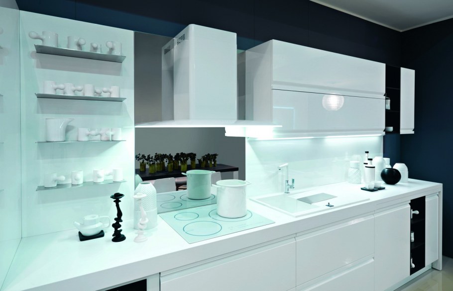 Faber вытяжка островная cylindra Isola Plus WH Gloss a37