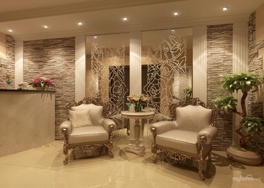 Массажный кабинет с душевой кабиной