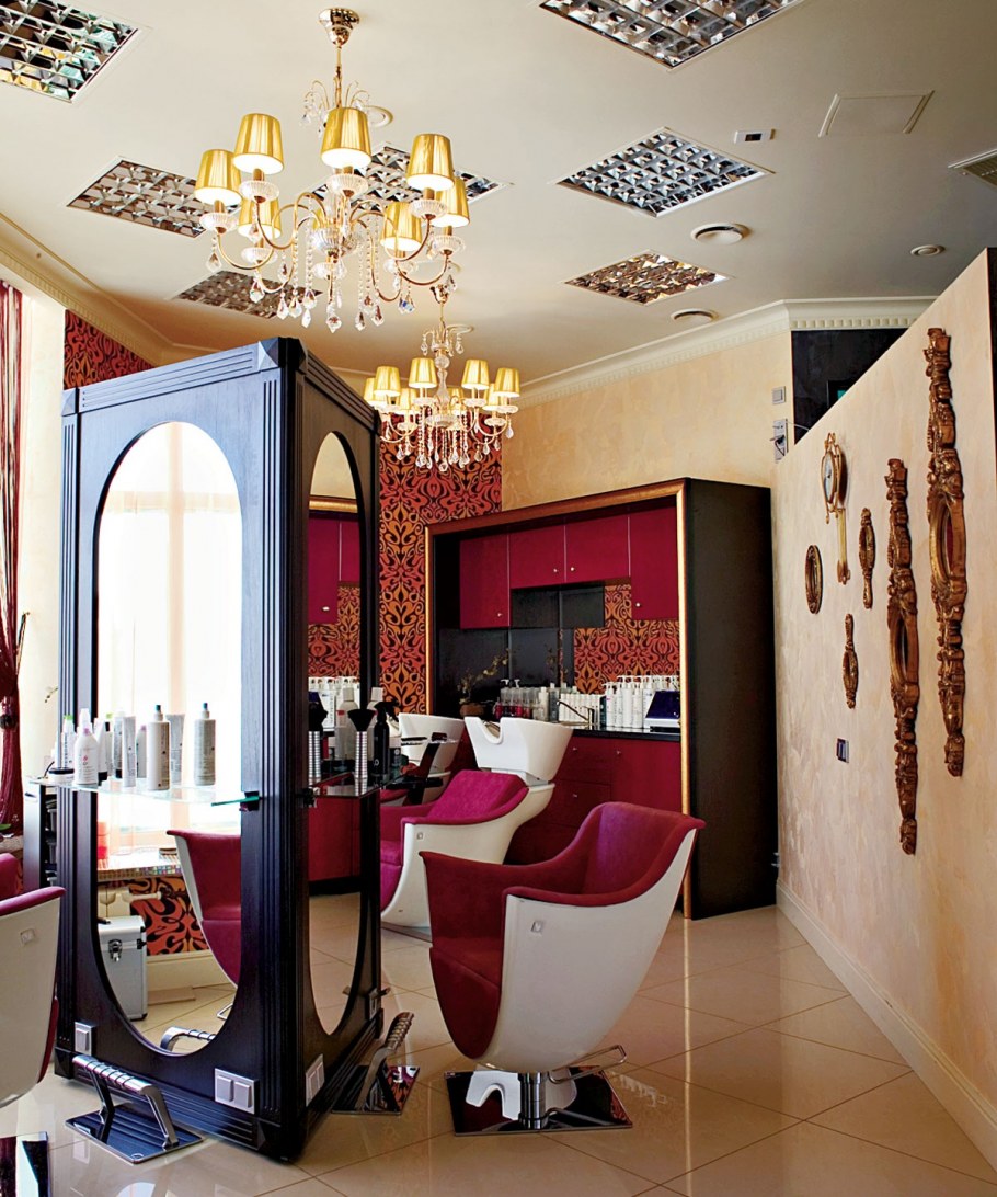 Интерьер салона красоты в Восточном стиле