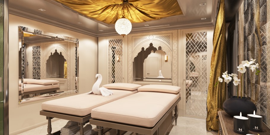 Массажный кабинет в Восточном стиле