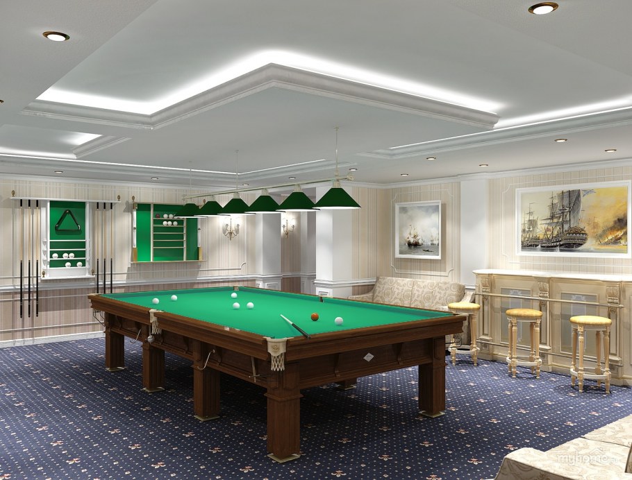 Проект бильярдной