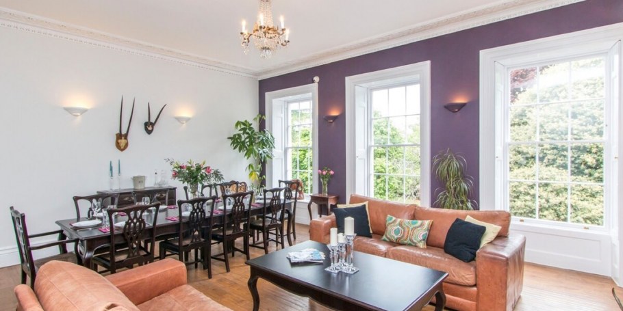 Американский стиль в интерьере таунхауса