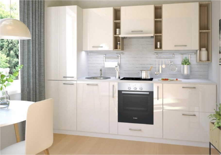 Кухонный гарнитур линейный