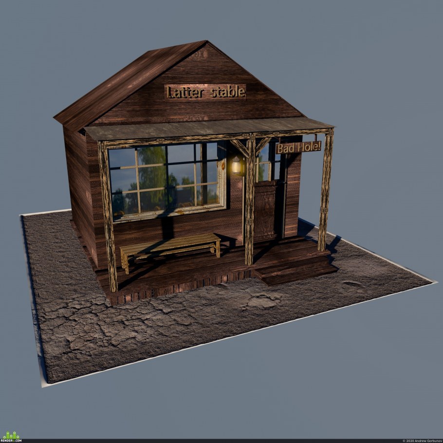 Палатка дикий Запад