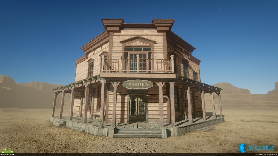 Вестерн дикий Запад Saloon