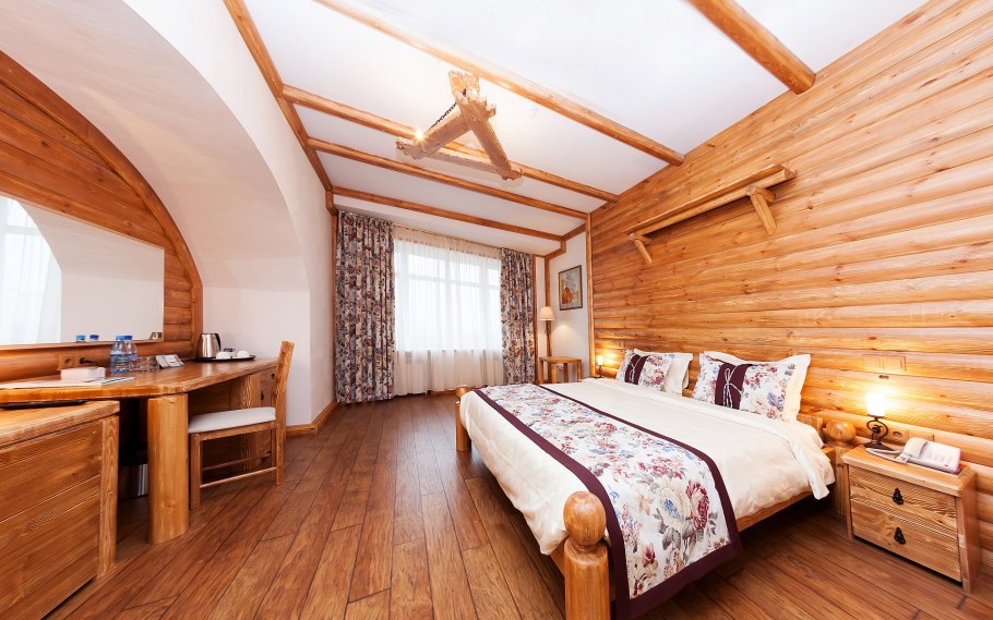 Отель в деревенском стиле