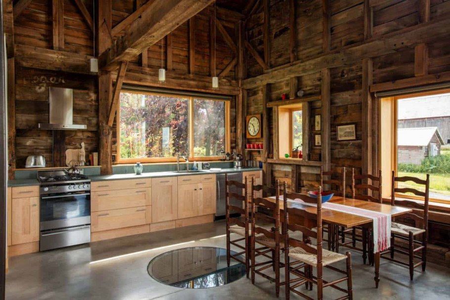 Кухня в гостевом доме