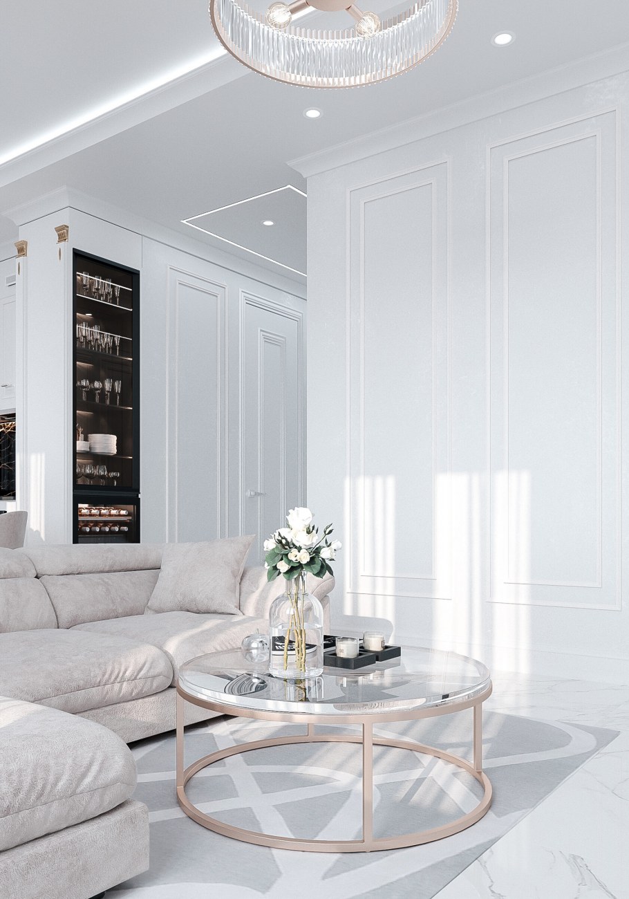 Гипсовые бра в интерьере