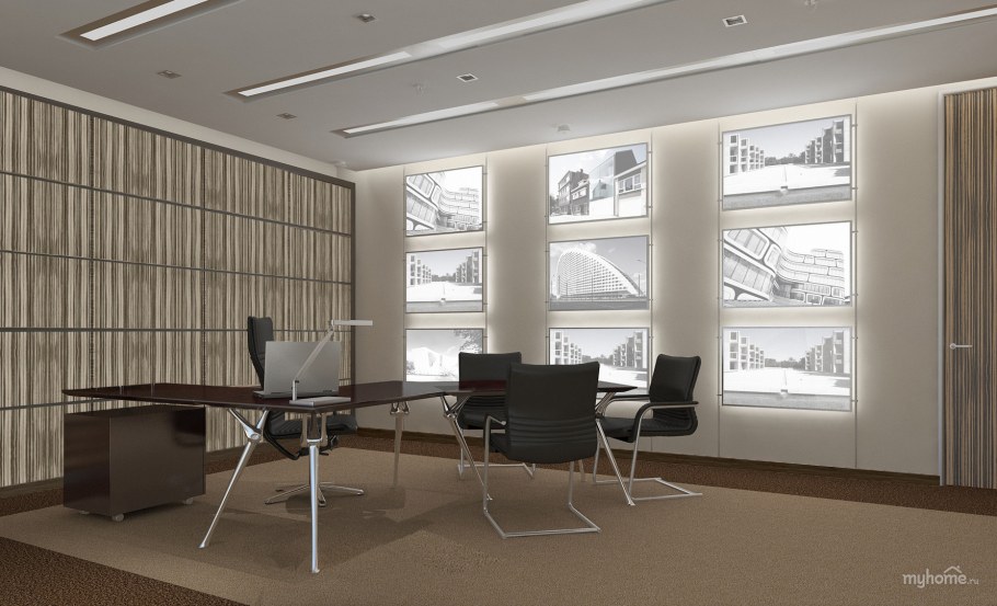 Alcon Tower отделка