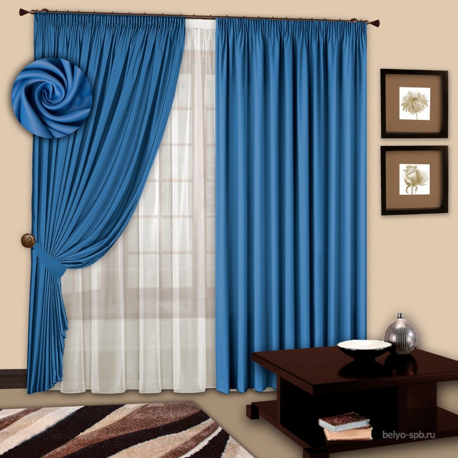 Комплект портьер РЕАЛТЕКС 270х360см