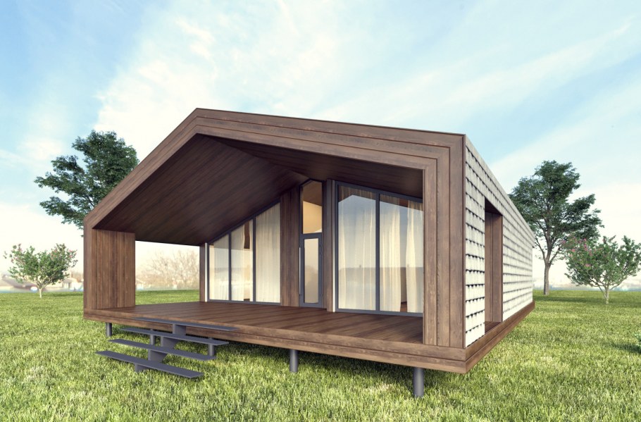 Каркасный гостевой домик проекты