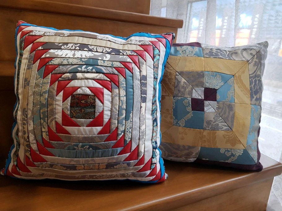 Лоскутные подушки