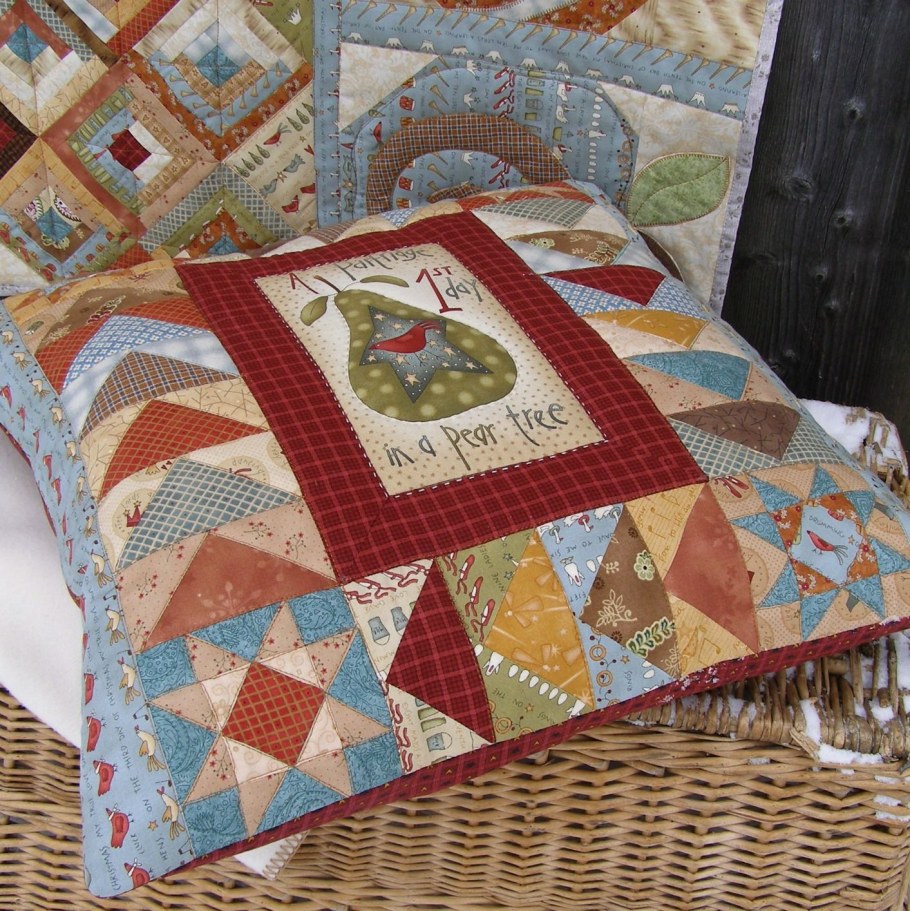 Подушки звезда пэчворк