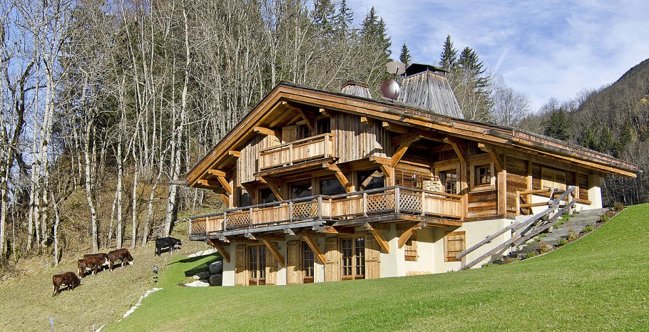 Шале винтовые сваи Альпы