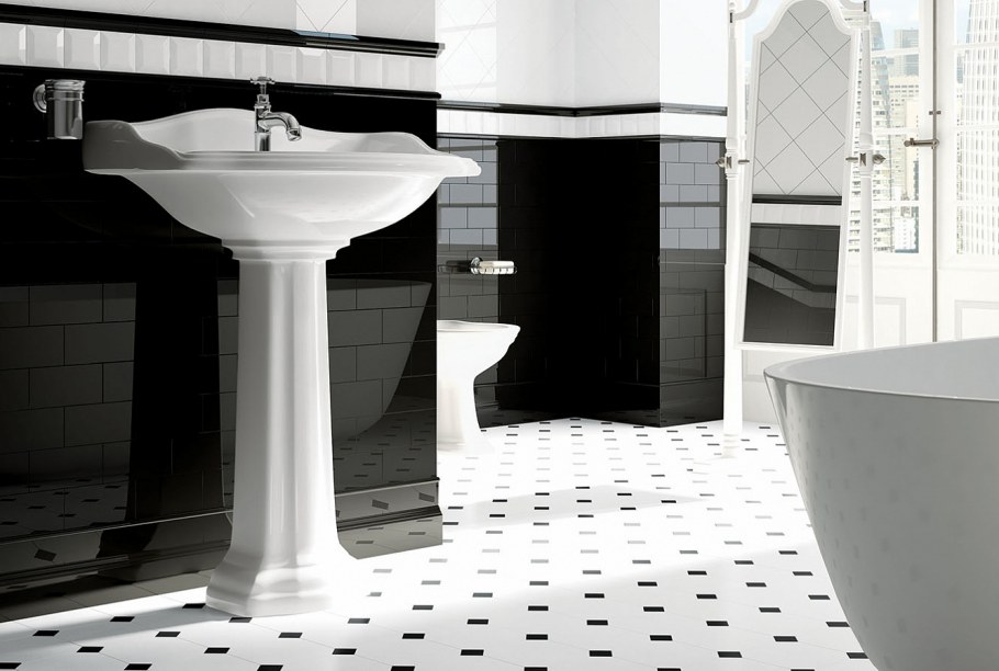 Керамогранит Adex pavimento Octogono Blanco