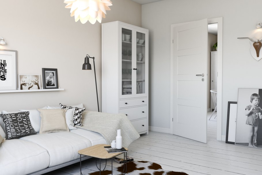 Белые двери в интерьере