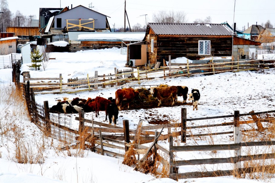 Старый дом в деревне