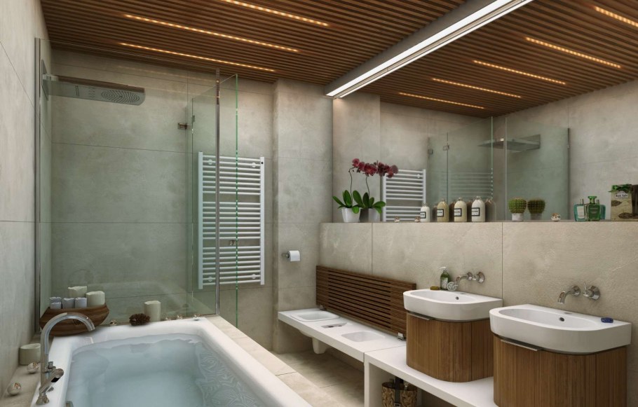 Ванная комната в стиле Spa