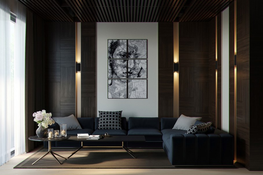 Песочный цвет в интерьере