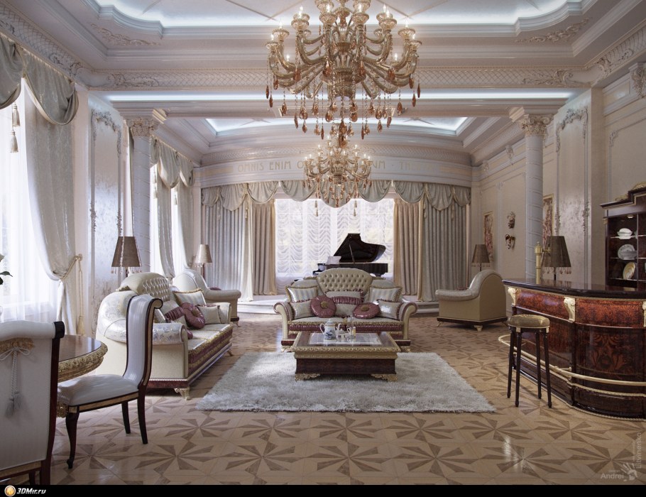 Роскошный особняк в классическом стиле