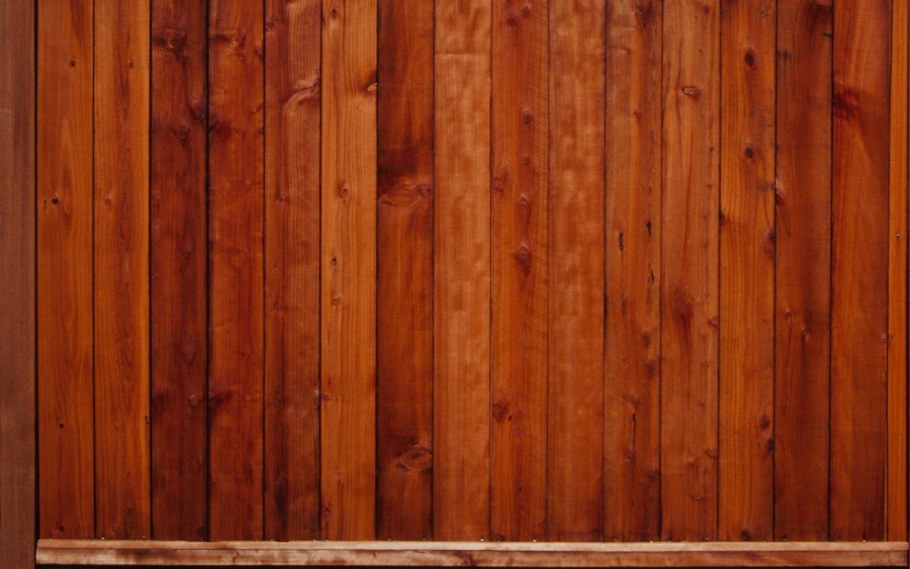 Деревянный забор фактура